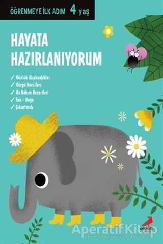 Hayata Hazırlanıyorum Öğrenmeye İlk Adım 4 Yaş