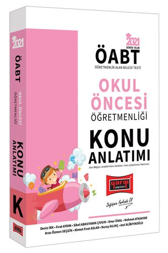 2021 ÖABT Okul Öncesi Öğretmenliği Konu Anlatımı Yargı Yayınları Komisyon 25 İndirim