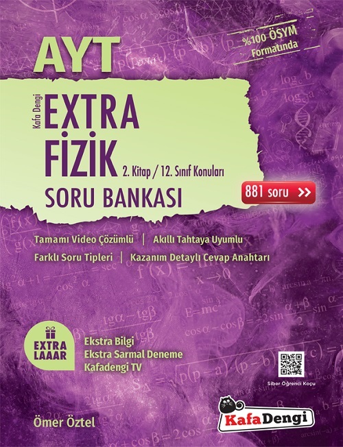 AYT Extra Fizik Soru Bankası 2 Kitap