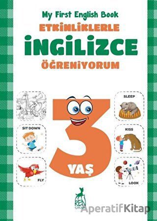 Etkinliklerle İngilizce Öğreniyorum 3 Yaş