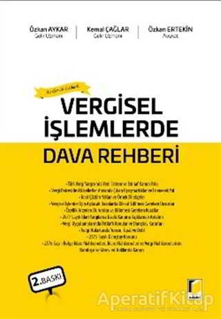 Vergisel İşlemlerde Dava Rehberi Kemal Çağlar 10 İndirim