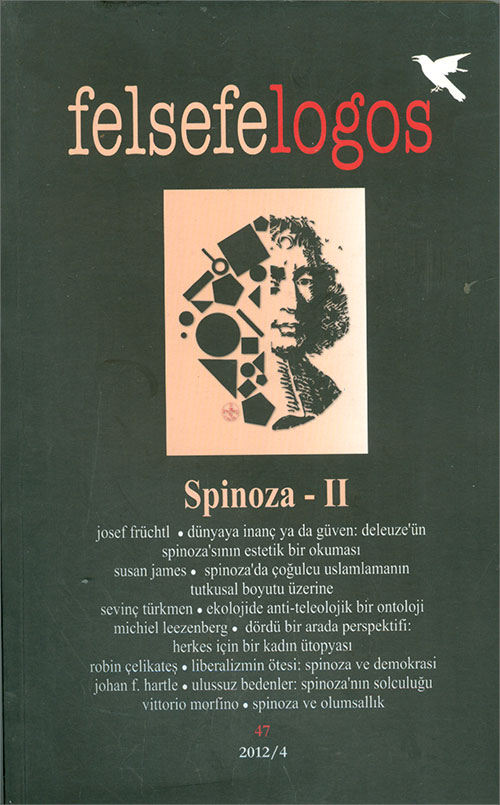 Felsefelogos Sayı 47 Spinoza 2 Umuttepe Yayınları Kolektif 82 İndirim