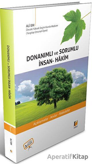 Donanımlı ve Sorumlu İnsan Hakim Ali Em 10 İndirim