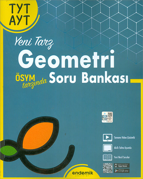 Endemik Yayınları 2022 TYT AYT Geometri Soru Bankası
