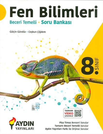 8 Sınıf Fen Bilimleri Beceri Temelli Soru Bankası