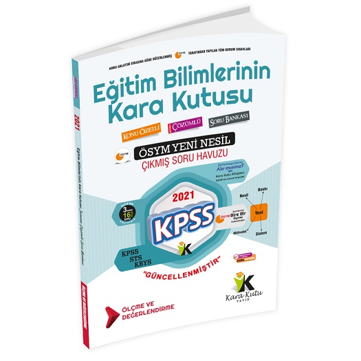 İnformal Yayınları 2022 KPSS Eğitim Bilimlerinin Kara Kutusu Ölçme ve Değerlendirme Konu Özetli Dijital Çözümlü Soru Bankası