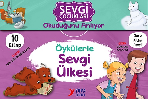 Sevgi Çocukları Öykülerle Okuduğunu Anlıyor Seti 10 Kitap Set