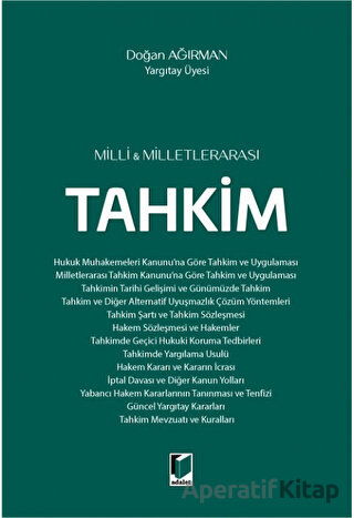 Milli ve Milletlerarası Tahkim
