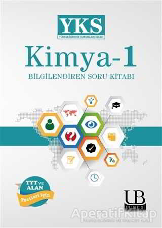2018 YKS Kimya 1 Bilgilendiren Soru Kitabı Kolektif