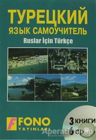 Ruslar için Türkçe Seti 2 Kitap mp3 CD