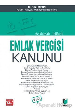 Açıklamalı İçtihatlı Emlak Vergisi Kanunu