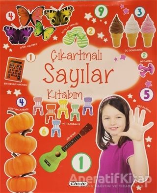 Numaraları Çıkartma Kitabım 4 Kitap Takım