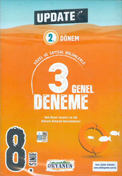 8 Sınıf 1 Dönem 5 li Genel Deneme Sınavı