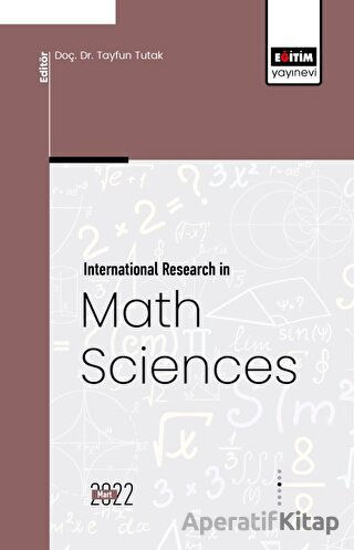 International Research in Math Sciences Kolektif 10 İndirim