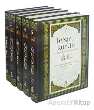 Hadislerle Kuranı Kerim Tefsiri Tefsirul Kuran 5 Cilt Takım