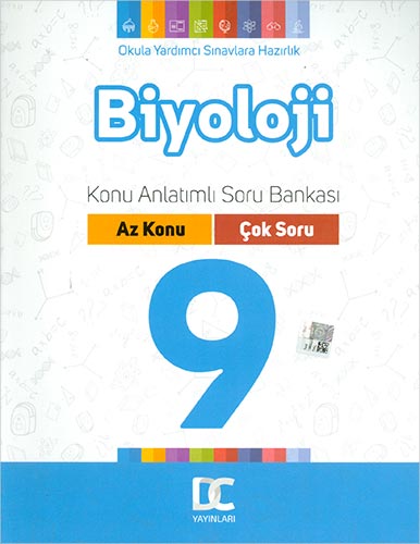 9 Sınıf Biyoloji Az Konu Çok Soru Doğru Cevap Yayınları Komisyon