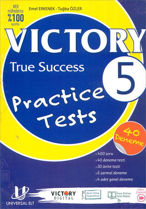 5 Sınıf Victory True Succes Practice Tests Komisyon