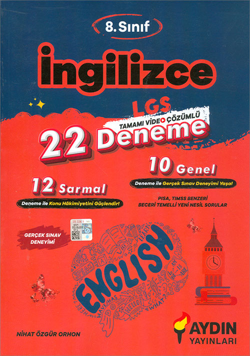 LGS 8 Sınıf İngilizce 22 Deneme