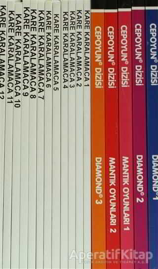 7 den 70 e Eğlenceli Zeka Gelişimi Seti 17 Kitap Takım