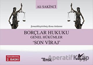 Borçlar Hukuku Genel Hükümler Son Viraj