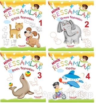 Minik Ressamlar 4 Kitap Takım