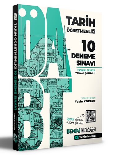 Benim Hocam 2021 ÖABT Tarih Öğretmenliği Tamamı Çözümlü 10 Fasikül Deneme Sınavı Komisyon 7 İndirim