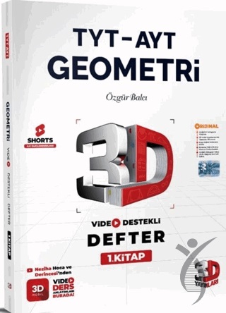 YKS TYT AYT Geometri Video Destekli Defter 2 Kitap