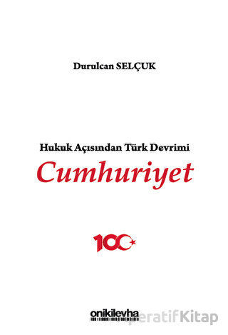 Hukuk Açısından Türk Devrimi Cumhuriyet