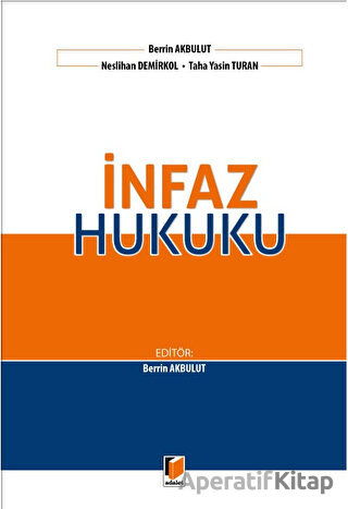 İnfaz Hukuku Neslihan Demirkol 10 İndirim