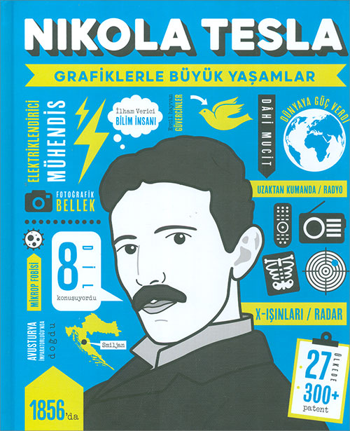 Nikola Tesla Grafiklerle Büyük Yaşamlar