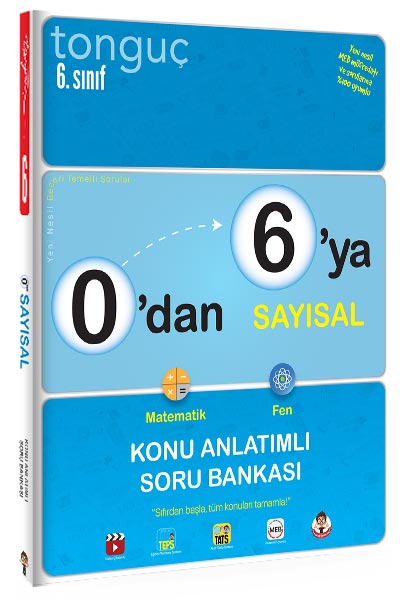 Tonguç 0 dan 9 a Konu Anlatımlı Soru Bankası Sayısal Set Komisyon 25 İndirim