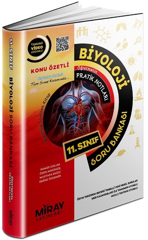 Miray Yayınları 11 Sınıf Biyoloji Konu Özetli Soru Bankası