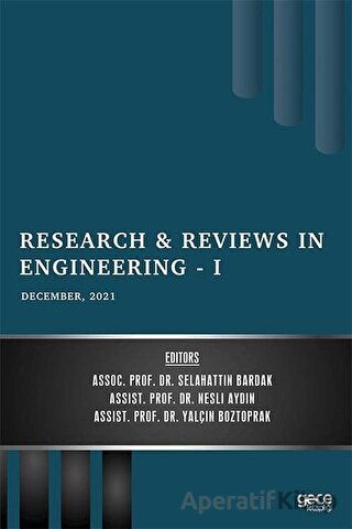 Research Reviews in Engineering I December 2021