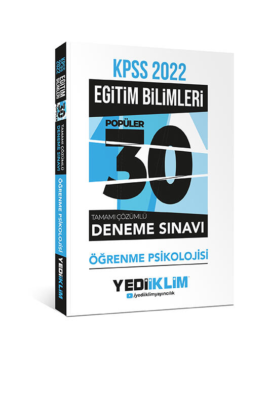 Yargı 2022 Uzman Öğretmenlik Sınavı Yönelik Tamamı Çözümlü Kazandıran 3 Deneme Komisyon 25 İndirim