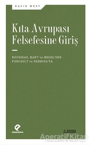 Kıta Avrupası Felsefesine Giriş