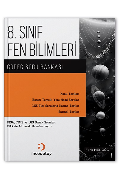 8 Sınıf LGS Fen Bilimleri Ekseni Soru Bankası