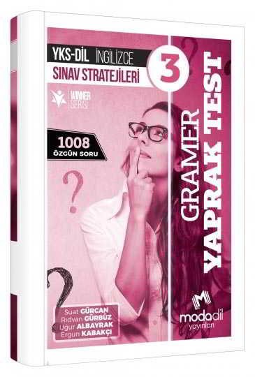 YKS DİL SINAV STRATEJİLERİ 16 VOCABULARY FIGHTER YAPRAK TEST MODADİL