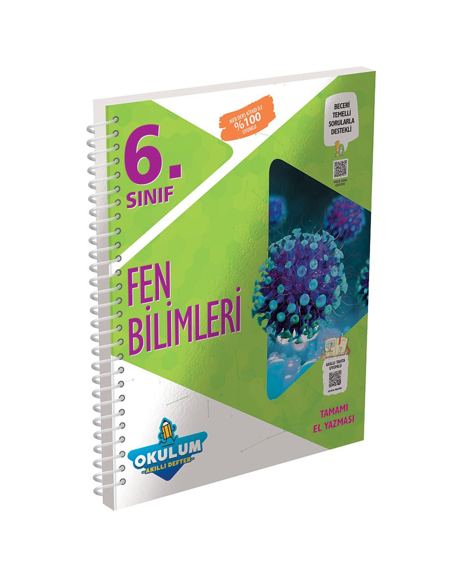 5 Sınıf Fen Bilimleri Okula Yardımcı Alıştıran Defter 2025