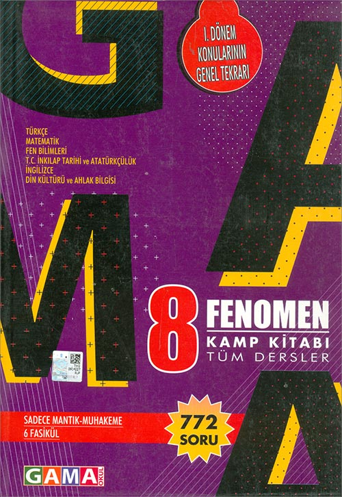 Gama 7 Fenomen Tüm Dersler Kamp Kitabı