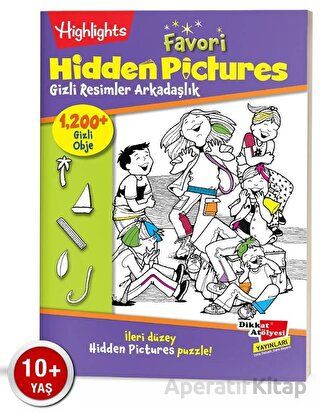 Favori Hidden Pictures Arkadaşlık Puzzle Tek Kitap
