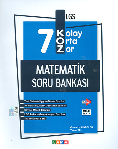Gama Okul Yayınları 5 Sınıf Matematik KOZ Soru Bankası