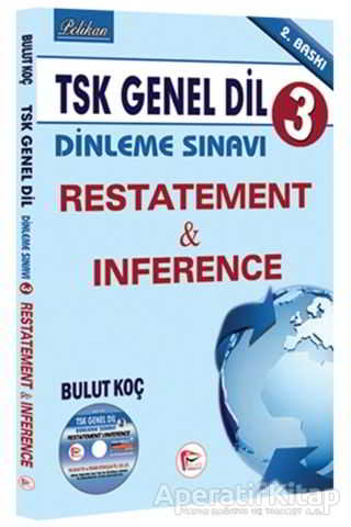 TSK Genel Dil Dinleme Sınavı 3 Restatement Inference Pelikan Yayınevi
