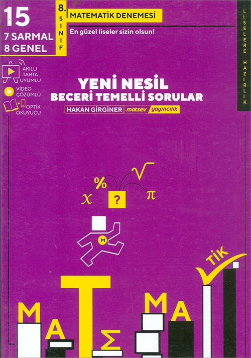 8 Sınıf Matematik 15 li Deneme