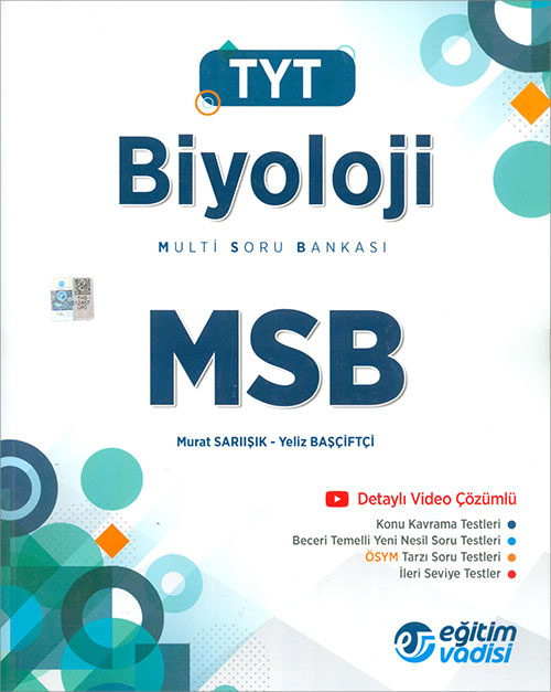 Eğitim Vadisi TYT Biyoloji Multi Soru Bankası