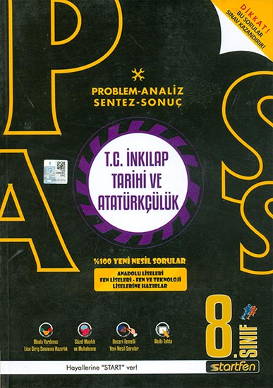 8 Sınıf LGS T C İnkılap Tarihi ve Atatürkçülük Fasikülleri Net Serisi