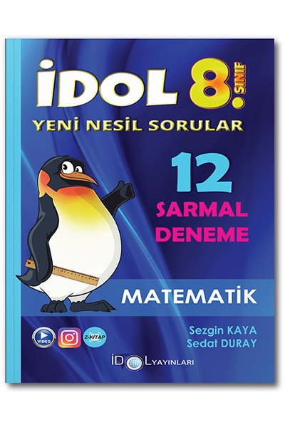 8 Sınıf Matematik 12 Sarmal Deneme İdol Yayınlar