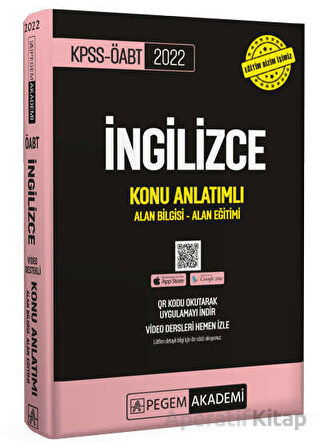 2022 KPSS ÖABT İngilizce Öğretmenliği Alan Bilgisi 5 İndirim