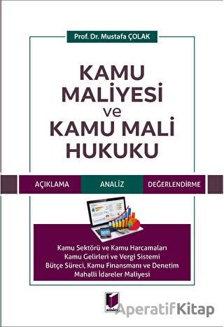 Kamu Maliyesi ve Kamu Mali Hukuku Mustafa Çolak 10 İndirim