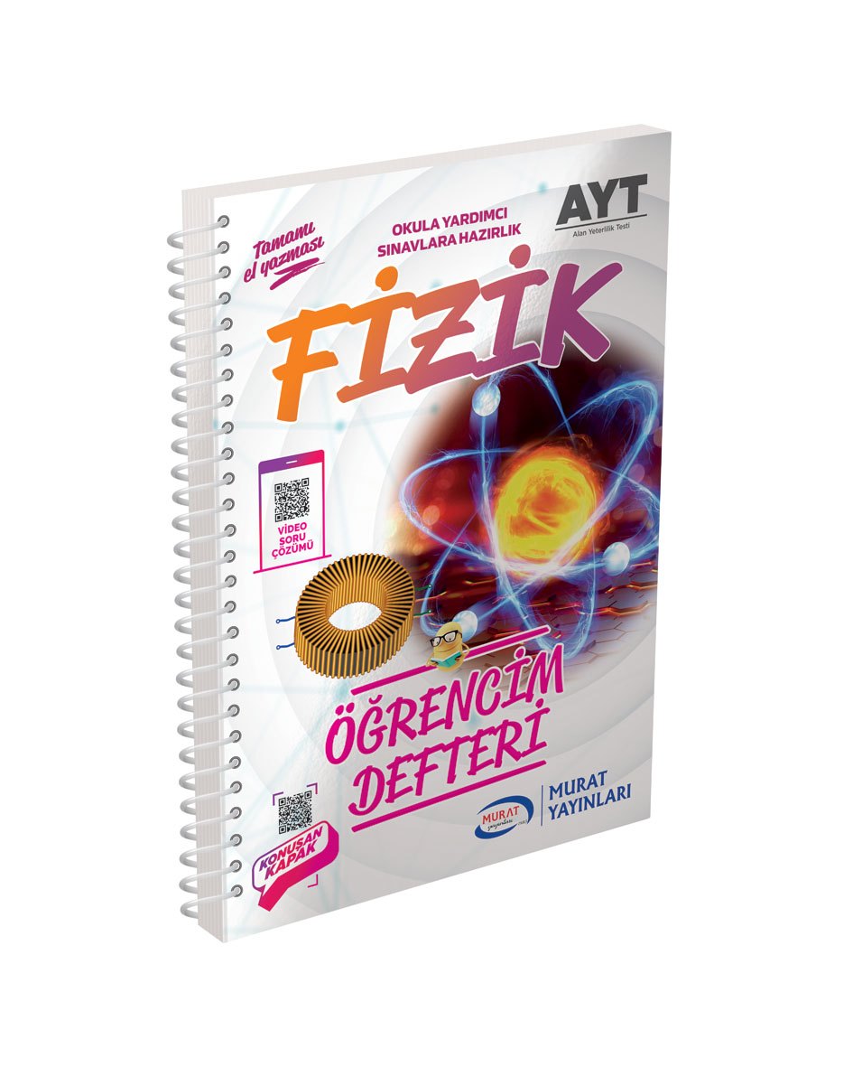 Murat Yayınları TYT Fizik Öğrencim Defteri 3007 Murat