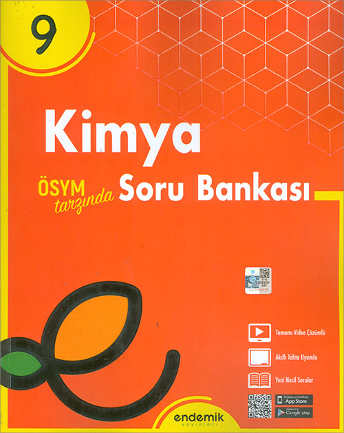 2022 9 Sınıf Kimya Soru Bankası Endemik Yayınları Komisyon 56 İndirim